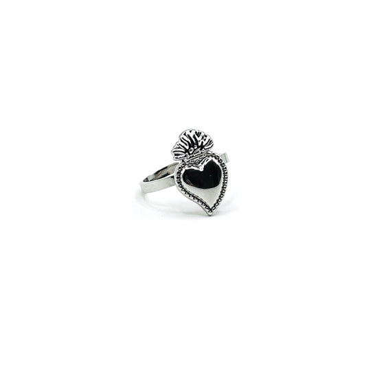 Anello cuore sacro